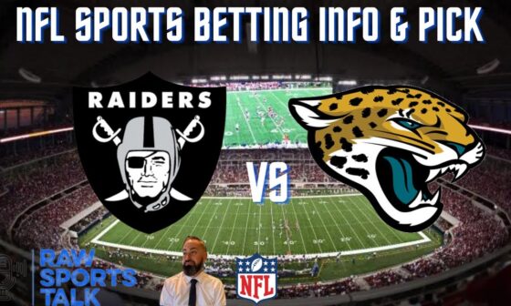 Las Vegas Raiders VS Jacksonville Jaguars Week 16: Free NFL Sports Betting Info