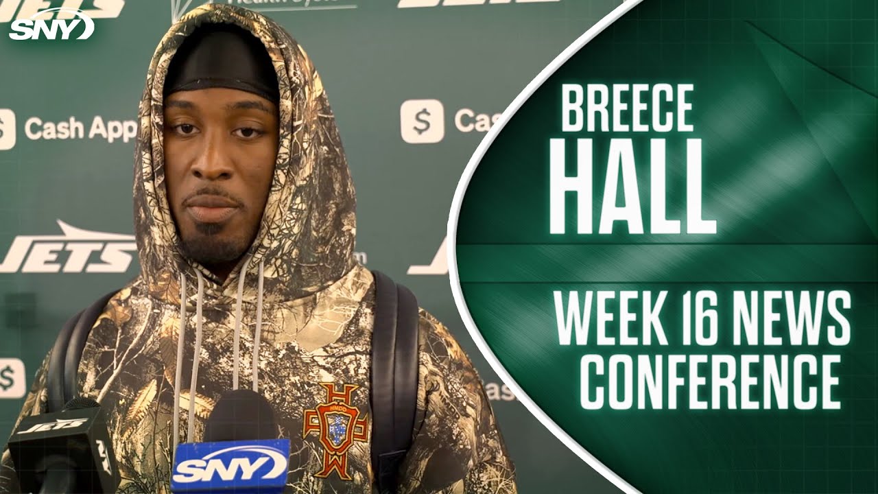 Breece Hall on trying to reach 1,000 yards rushing, playing through lingering knee injury | SNY