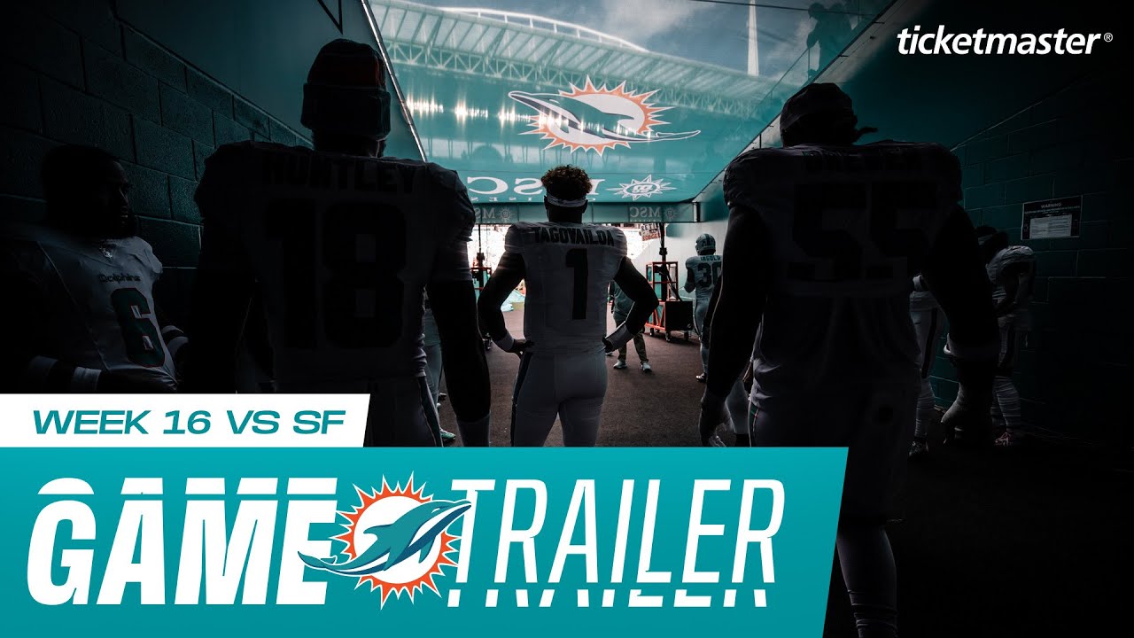 Miami Dolphins vs. San Francisco 49ers Official Game Trailer l Miami Dolphins