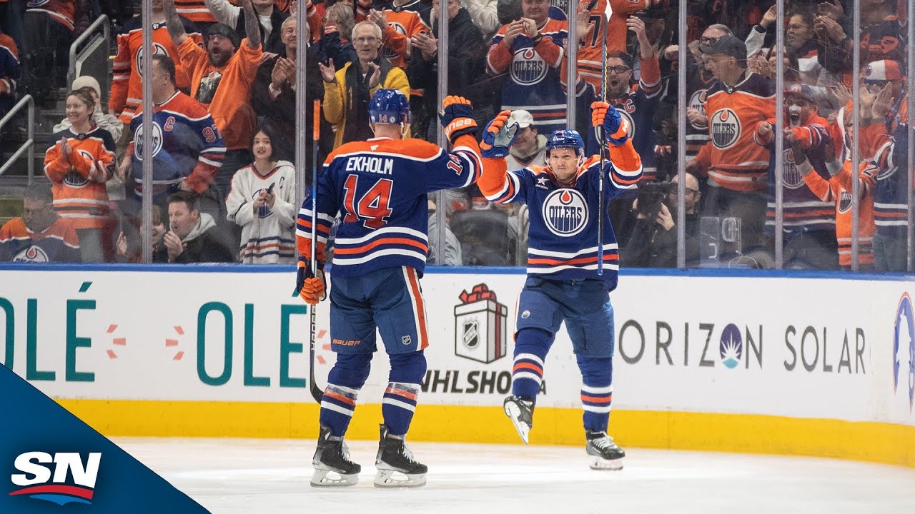 Edmonton's Ekholm Pots Tying Goal With 18 Seconds Remaining