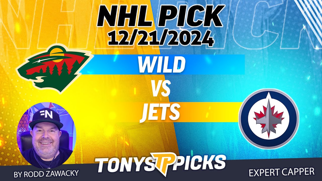 Minnesota Wild vs Winnipeg Jets 12/21/24 NHL Pick Prediction