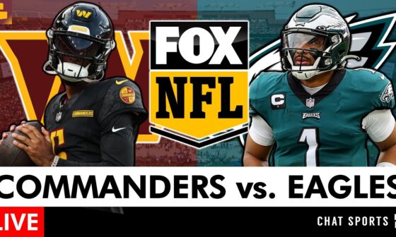 Commanders vs. Eagles Live Streaming Scoreboard, Play-By-Play & Highlights | NFL Week 16 On FOX