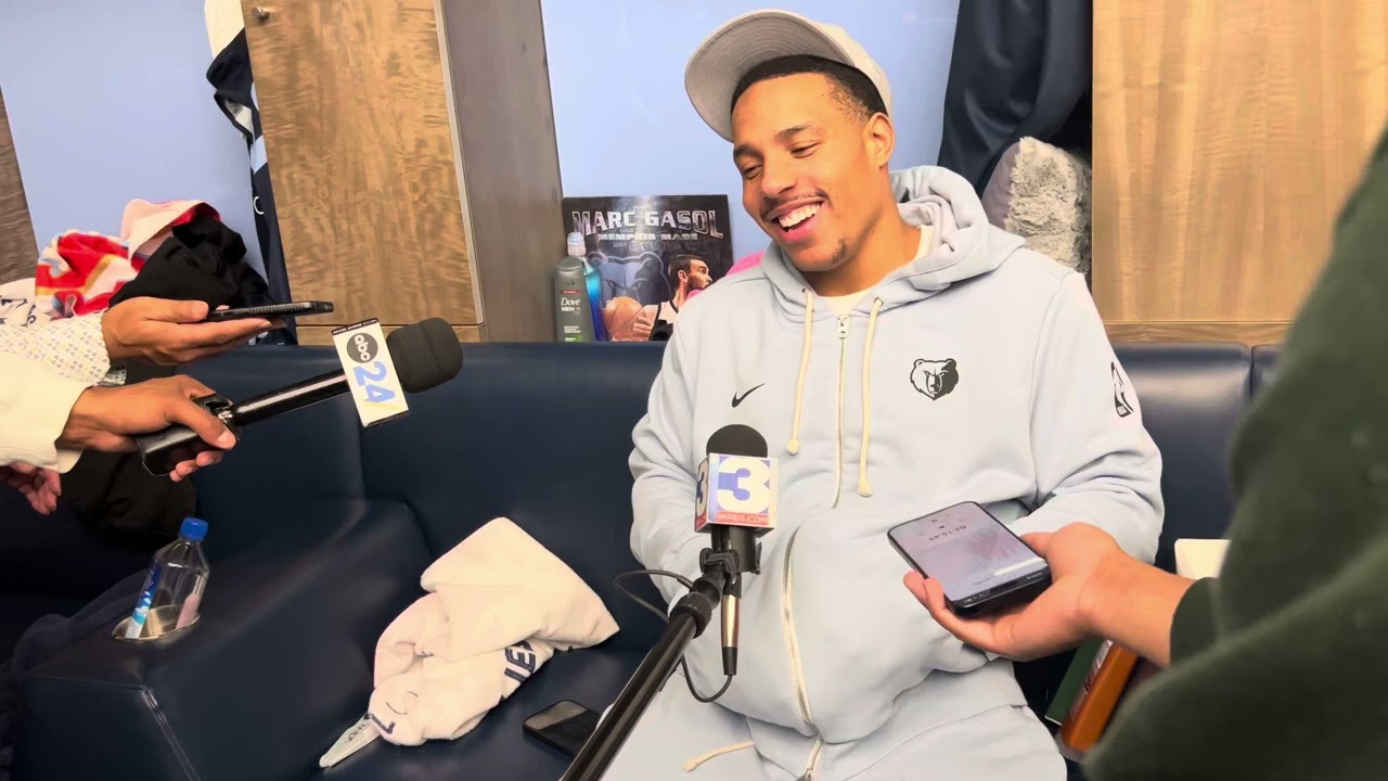 12-19-24 Memphis Grizzlies Guard Desmond Bane Postgame Interview