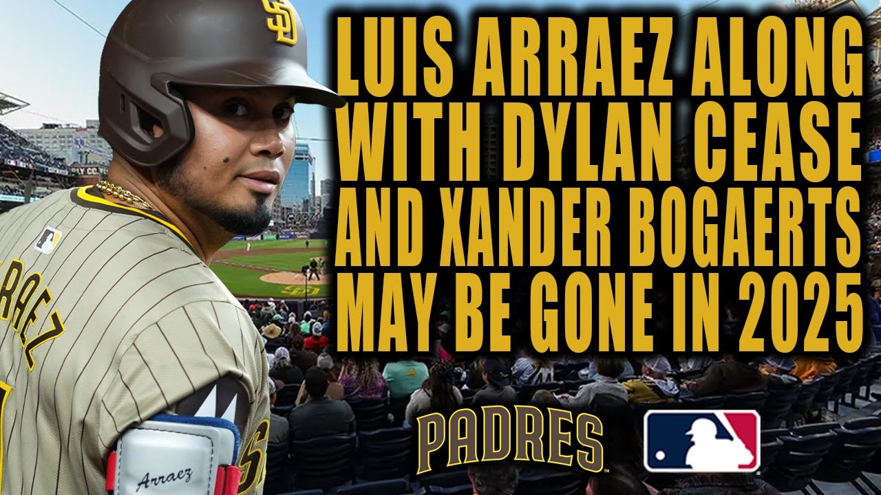 PADRES MAY BE WITHOUT ARRAEZ, BOGAERTS, CEASE IN 2025