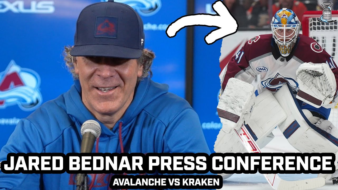 Jared Bednar Press Conference Before Avalanche play Seattle Kraken