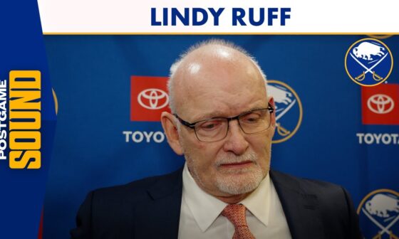 "I Thought We Deserved Better" | Lindy Ruff After Loss in Boston | Buffalo Sabres