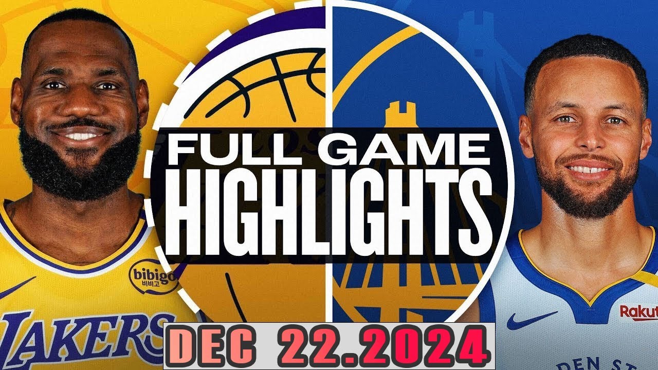 Los Angeles Lakers VS Golden State Warriors FULL GAME  Highlights Dec 22,2024 NBA Season 2024-25