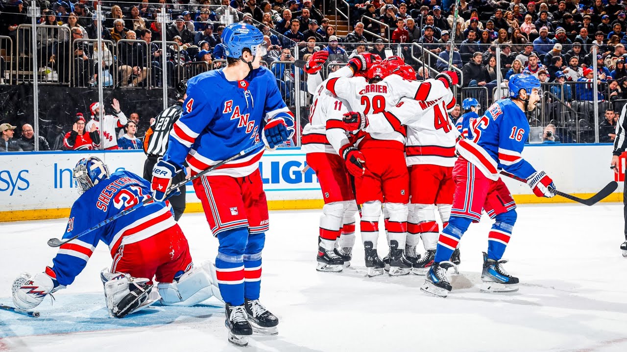 Carolina Hurricanes at New York Rangers | Game Highlights | 12.22.24