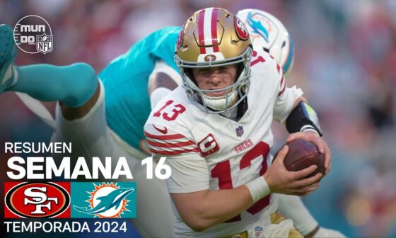 San Francisco 49ers vs. Miami Dolphins | Resumen NFL en español - Semana 16 | NFL Highlights 2024