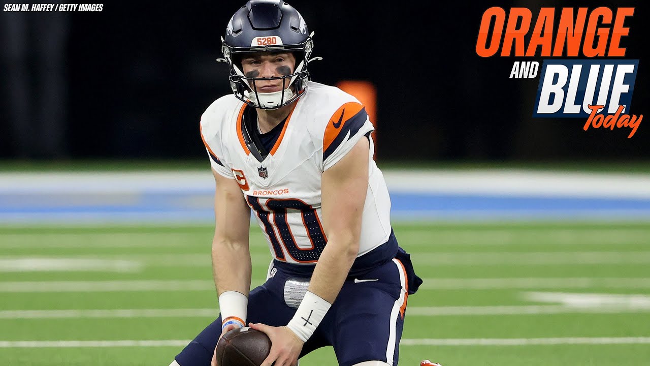 Are the playoff hopes TEETERING for Bo Nix and the Broncos? | Orange & Blue Today