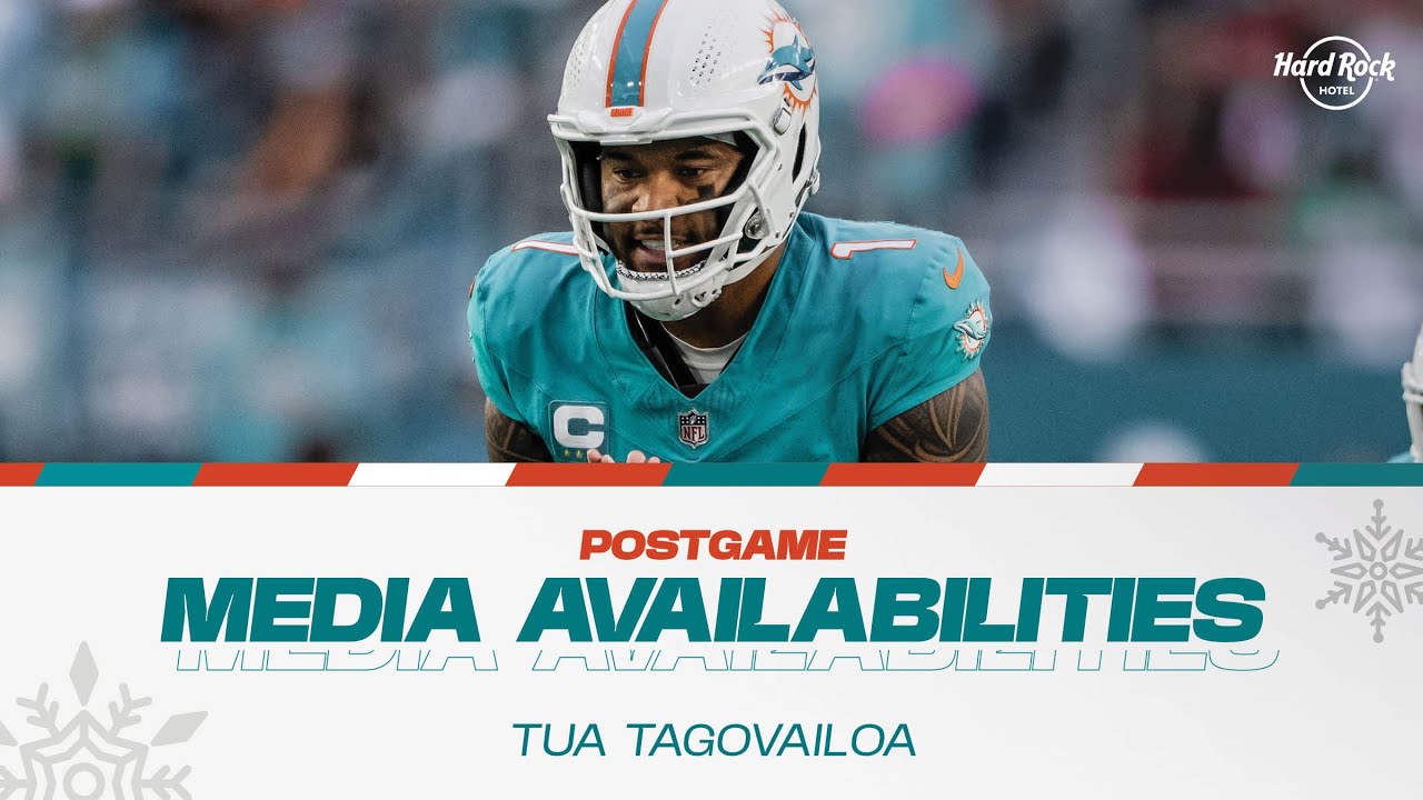 QB Tua Tagovailoa meets with the media after #SFvsMIA | Miami Dolphins