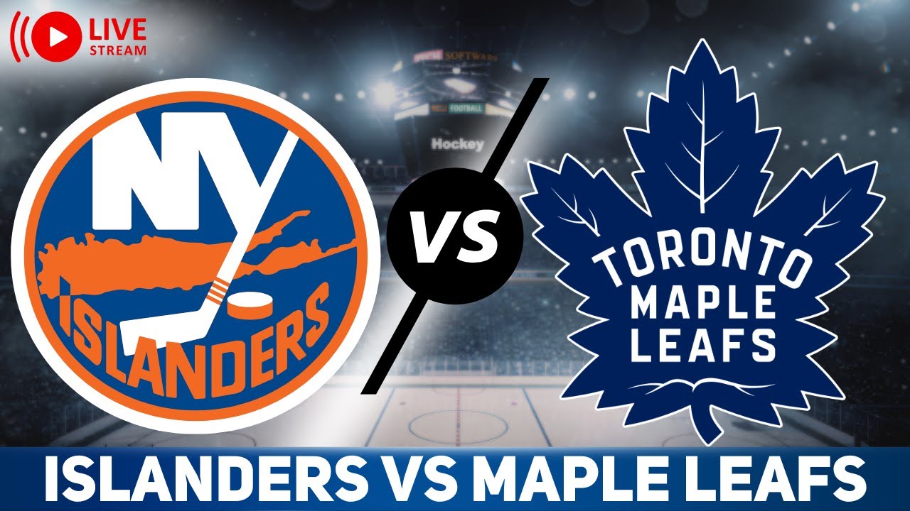 New York Islanders vs Toronto Maple Leafs LIVE GAME REACTION & PLAY-BY-PLAY