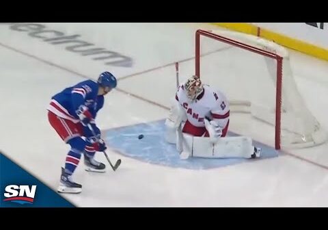 Rangers' Jimmy Vesey Opens Scoring 17 Seconds Into Game vs. Hurricanes