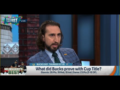 FIRST THINGS FIRST | Nick Wright SHOCKED, Everyone Is STILL Doubting Giannis And The Milwaukee Bucks