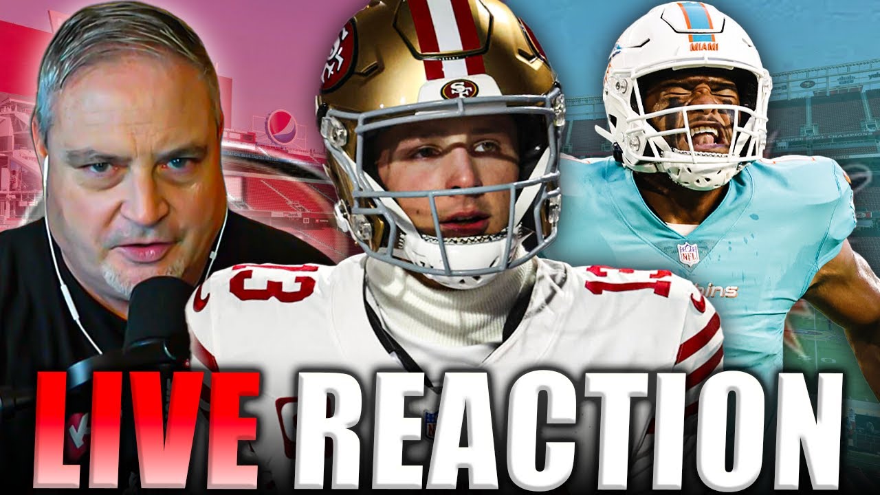 LIVE Reaction: 49ers Lose (29-17) vs Dolphins | Post Game Show