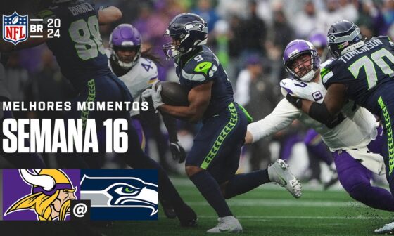 Minnesota Vikings vs. Seattle Seahawks | Melhores Momentos | NFL 2024