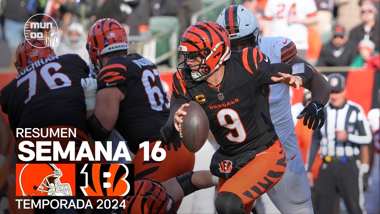 Cleveland Browns vs. Cincinnati Bengals | Resumen NFL en español - Semana 16 | NFL Highlights 2024