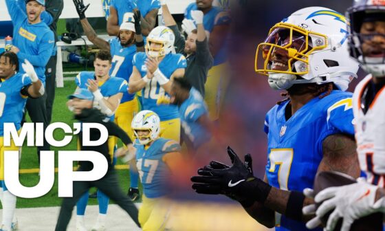 Mic’d Up: Kristian Fulton Reacts To Dicker’s Free Kick | LA Chargers