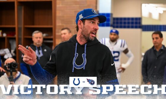 Victory Speech | Week 16 vs Titans