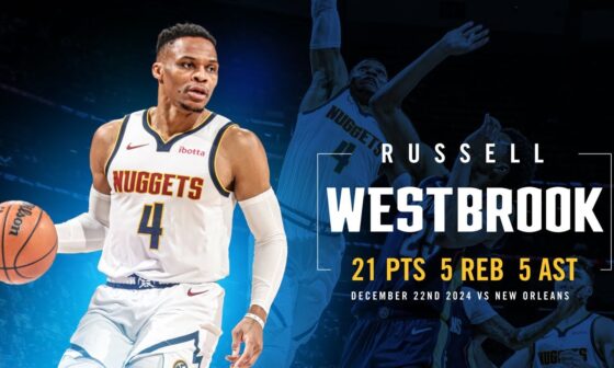 Russell Westbrook Full Game Highlights vs. Pelicans 📺 |  12/22/24