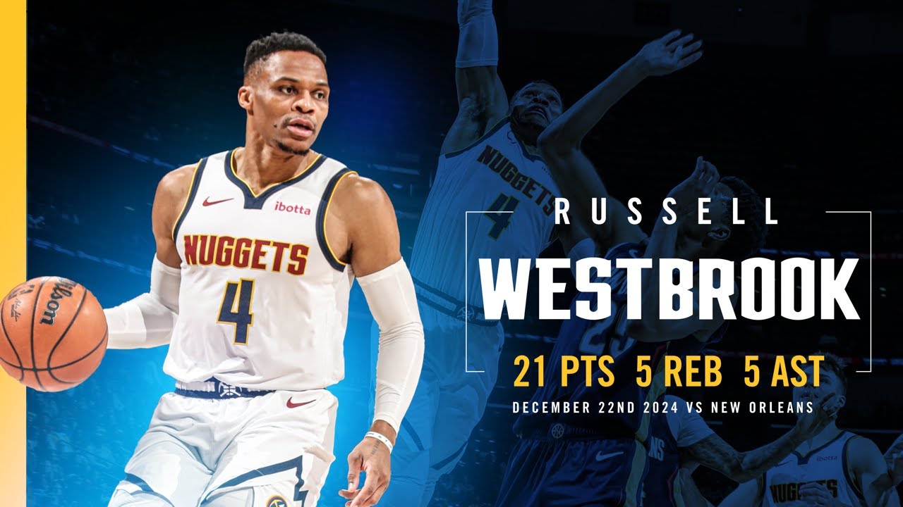 Russell Westbrook Full Game Highlights vs. Pelicans 📺 |  12/22/24