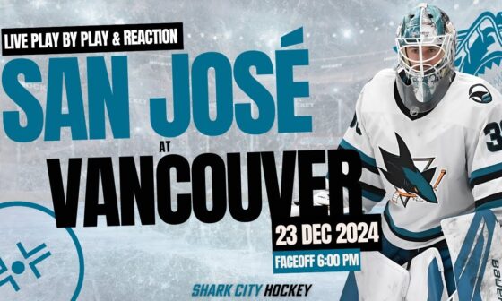 (PART 1) WATCH ALONG | Sharks at Canucks: LIVE REACTIONS & WATCH PARTY!