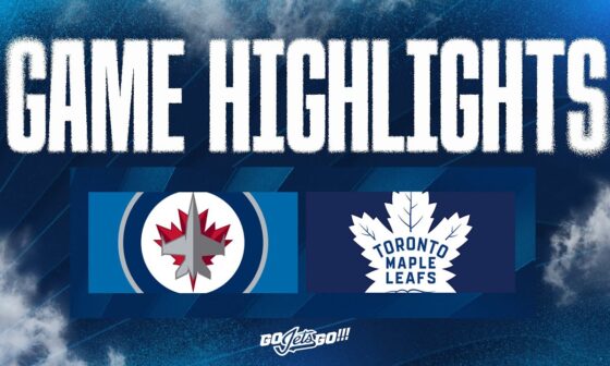 Toronto Maple Leafs vs. Winnipeg Jets - Game Highlights