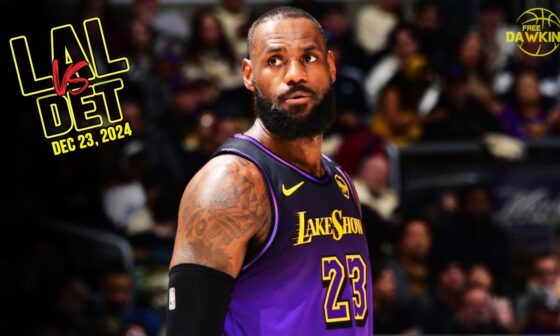 Los Angeles Lakers Full Team Highlights vs Pistons | Dec 23, 2024  | FreeDawkins