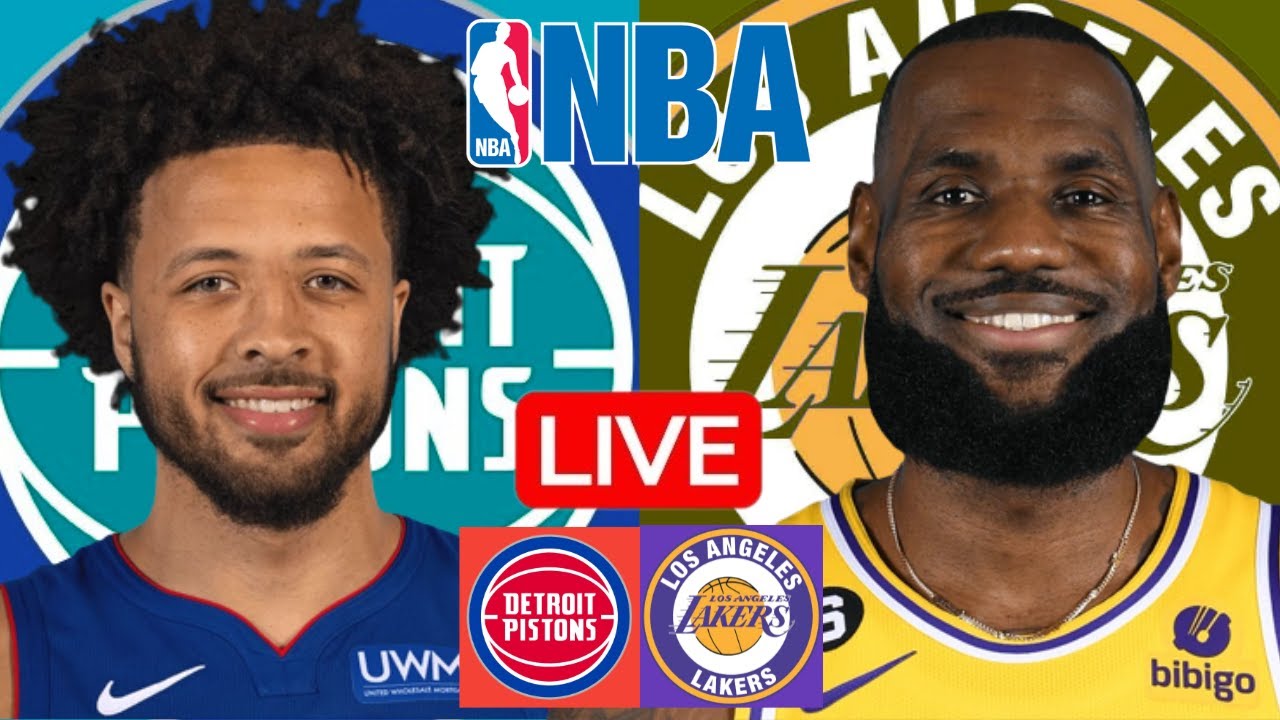 LIVE: DETROIT PISTONS vs LOS ANGELES LAKERS | NBA | PLAY BY PLAY | SCOREBOARD