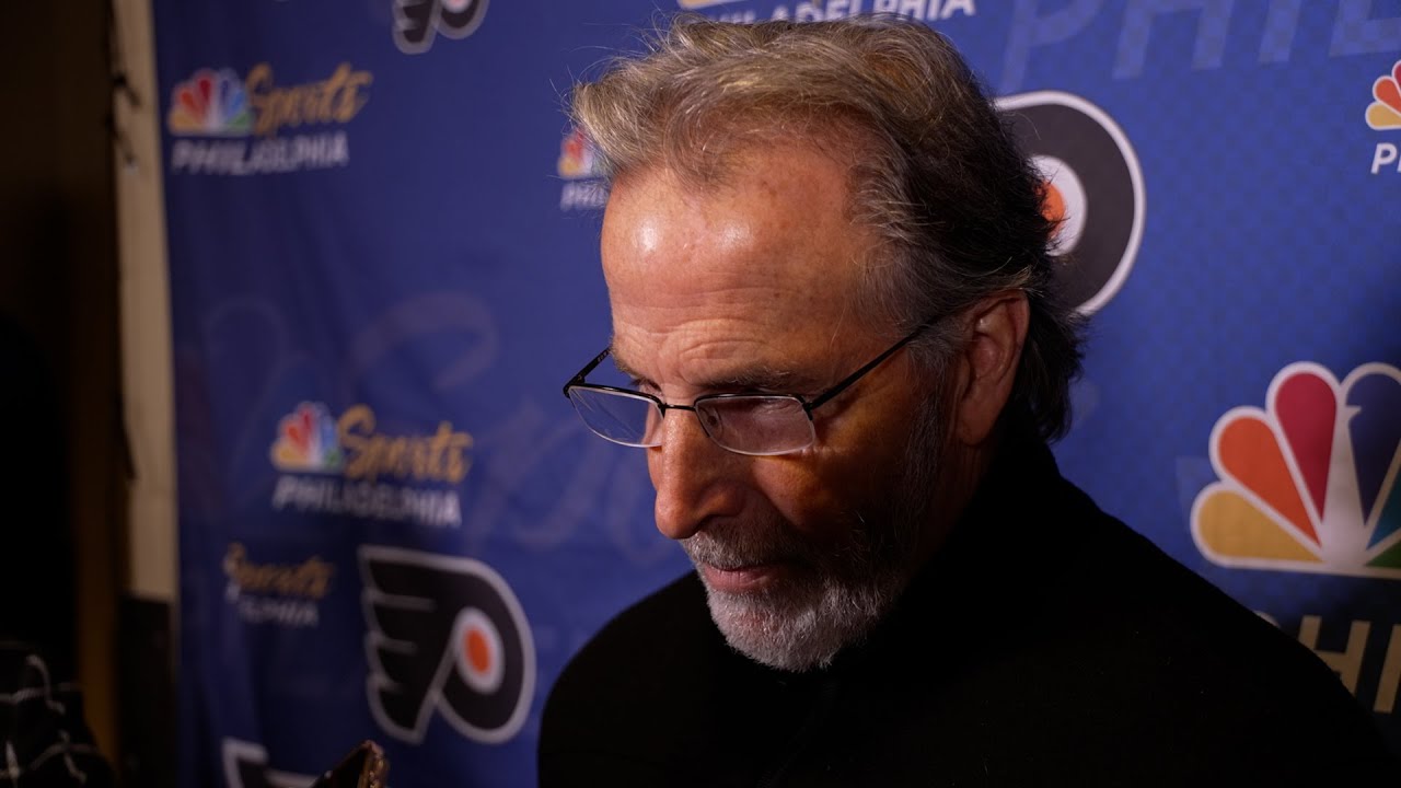 12/23 PHI vs. PIT Postgame: John Tortorella