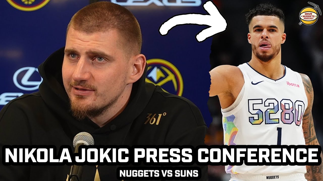 Nikola Jokic Happy With Nuggets Play & More After WIN vs Suns