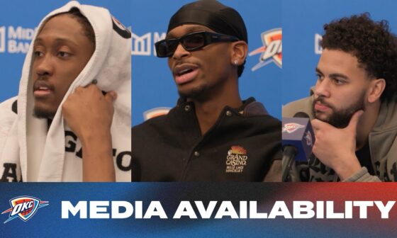 Full Post Game Media Availability | OKC Thunder vs Washington Wizards | December 23, 2024