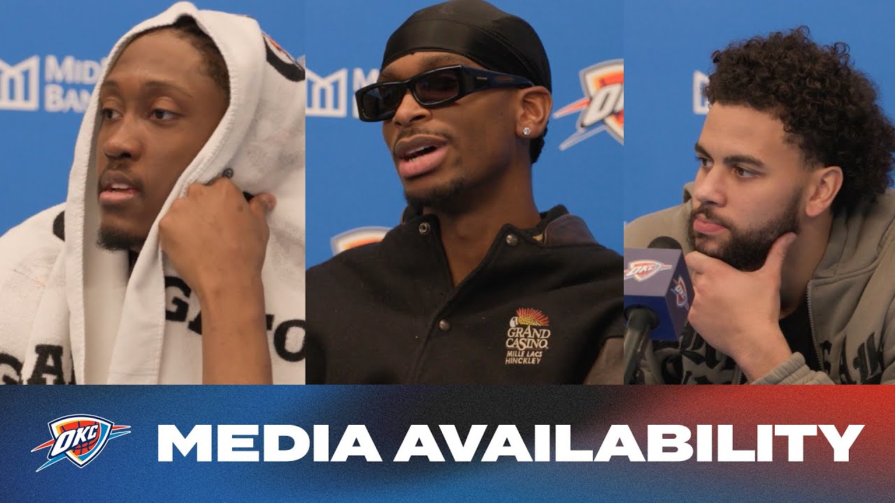 Full Post Game Media Availability | OKC Thunder vs Washington Wizards | December 23, 2024