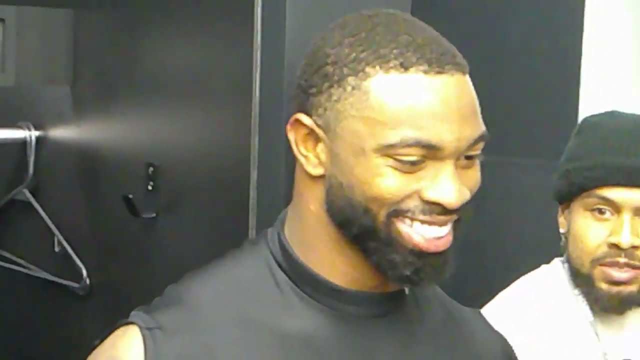 Las Vegas Raiders DL K'Lavon Chaisson: the Locker Room Post Win Over Jacksonville Jaguars #raiders