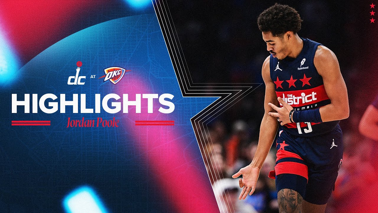 Highlights: Jordan Poole scores 31 points vs. Oklahoma City Thunder