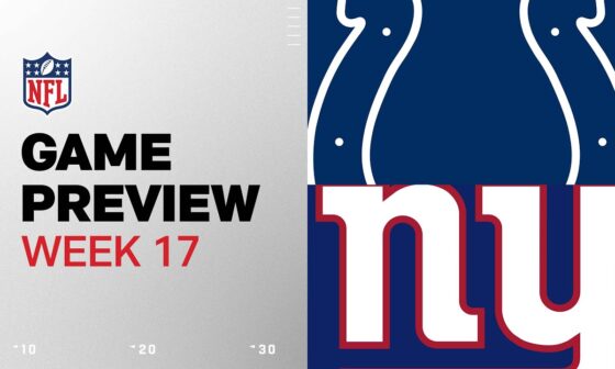 Indianapolis Colts vs. New York Giants | 2024 Week 17 Game Preview