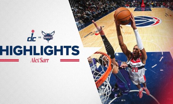 Highlights: Alex Sarr scores 19 points vs. Charlotte Hornets | 12.19.24