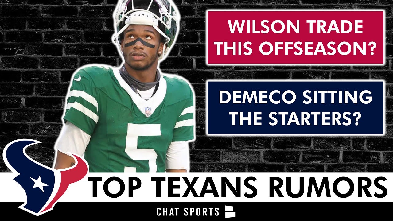 TOP Texans Rumors: Garrett Wilson Trade? Texans Resting Starters? Start Kendrick Green?