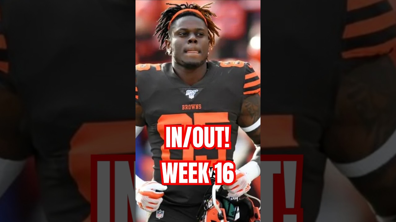 David Njoku In, Quinnen Williams OUT #NFL #NFLnews #clevelandbrowns #newyorkjets