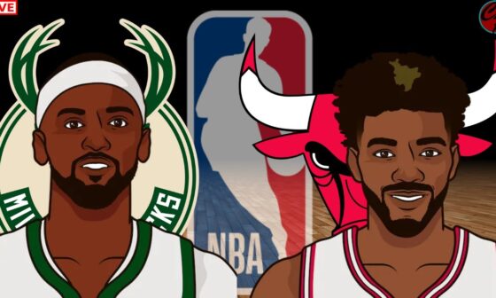 Chicago Bulls vs Milwaukee Bucks NBA Basketball Live Game Cast & Audio