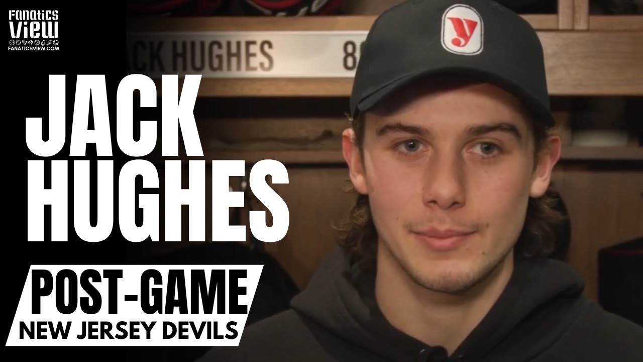 Jack Hughes Discusses "Statement" Win vs. Rival NY Rangers, Devils Trolling Kaapo Kakko Draft Pass