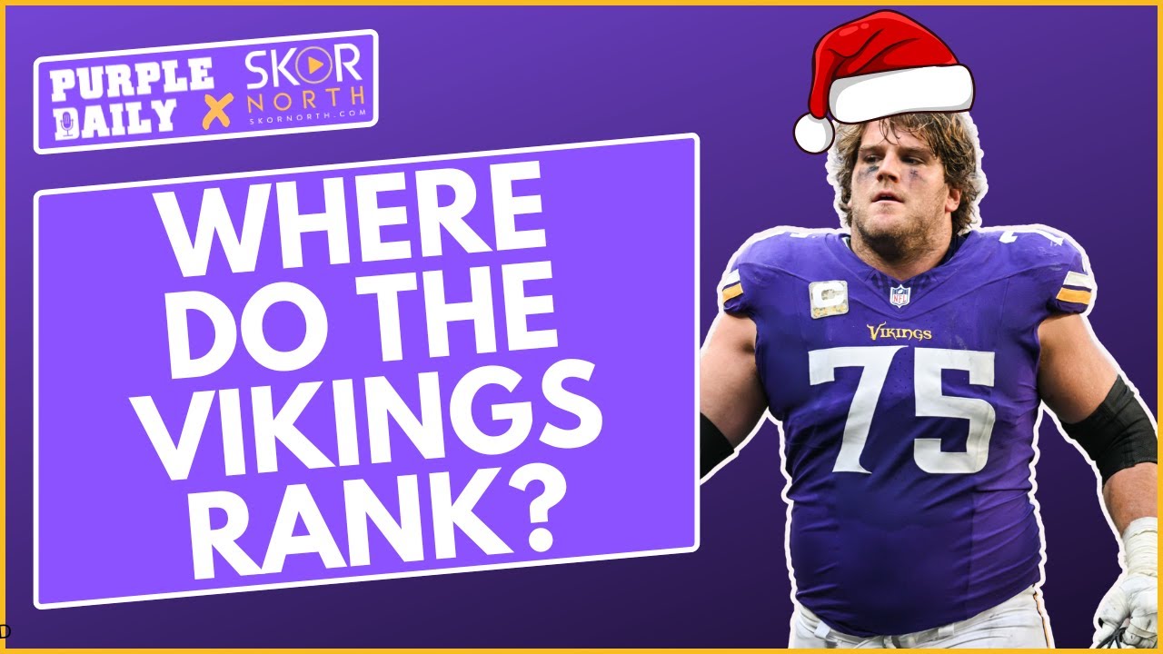 MERRY CHRISTMAS: Where do Minnesota Vikings rank?!