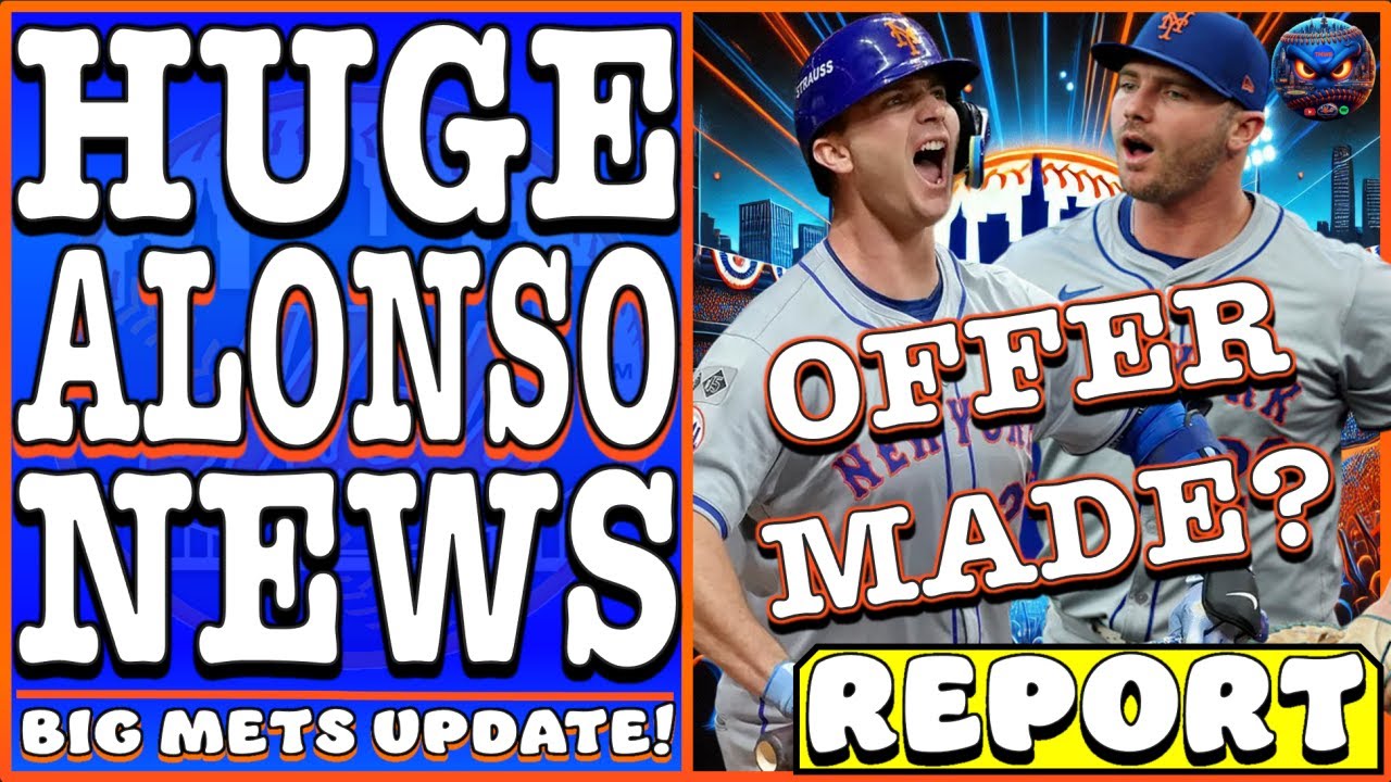 HUGE Pete Alonso News | Mets Hot Stove | New York Mets | Mets News | MLB Free Agency | Mets | MLB |