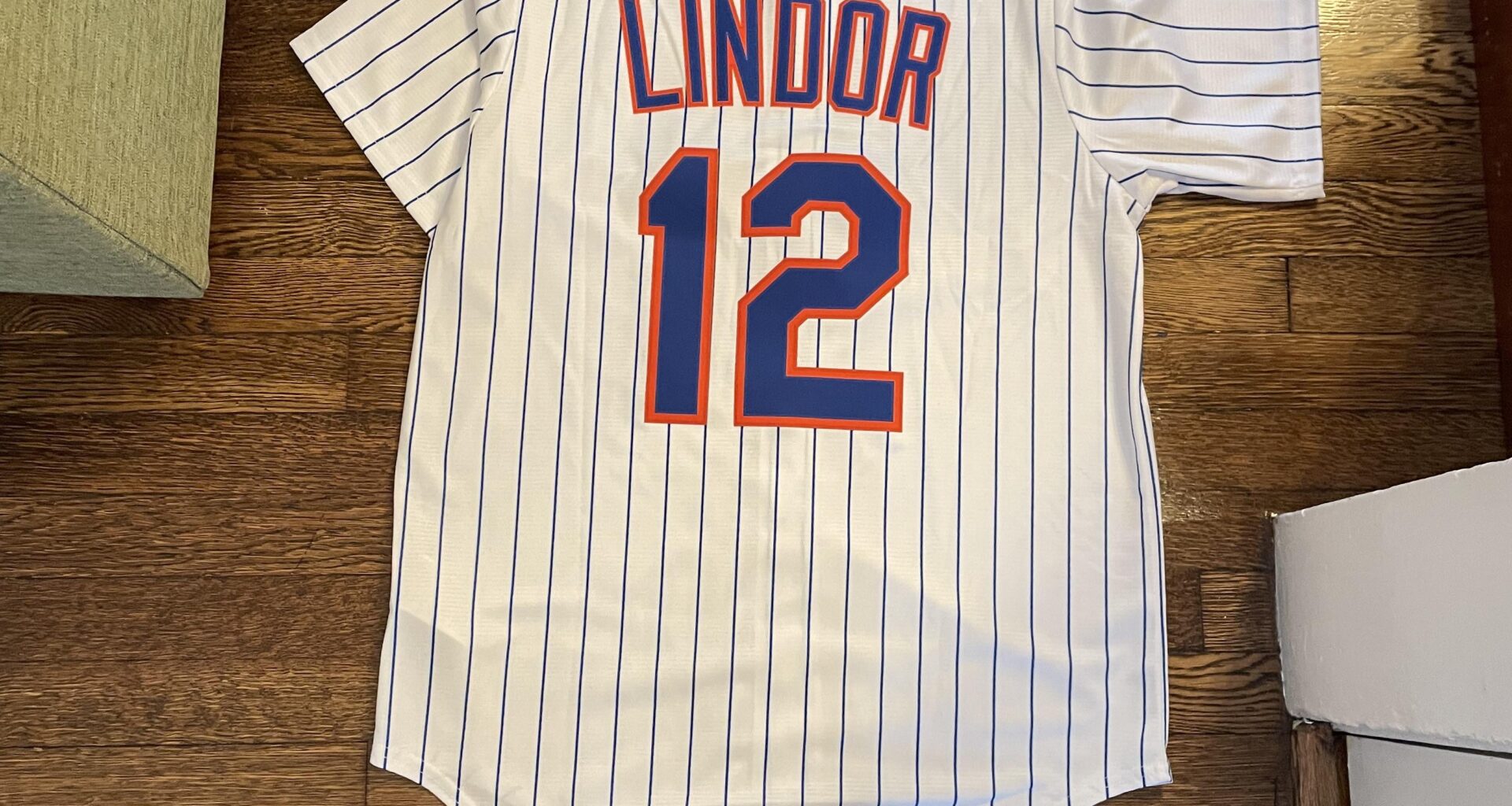 I GOT MY FIRST METS JERSEY