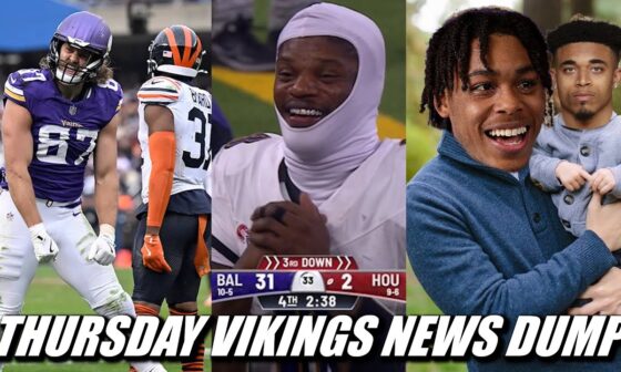 Minnesota Vikings News Dump (12.26.2024) | Undefeated Hock, Netflix Christmas, Will Jaire Play?