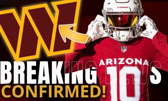 💥BIG SIGNING! RECEIVER JOINS THE COMMANDERS!| Washington Commanders News