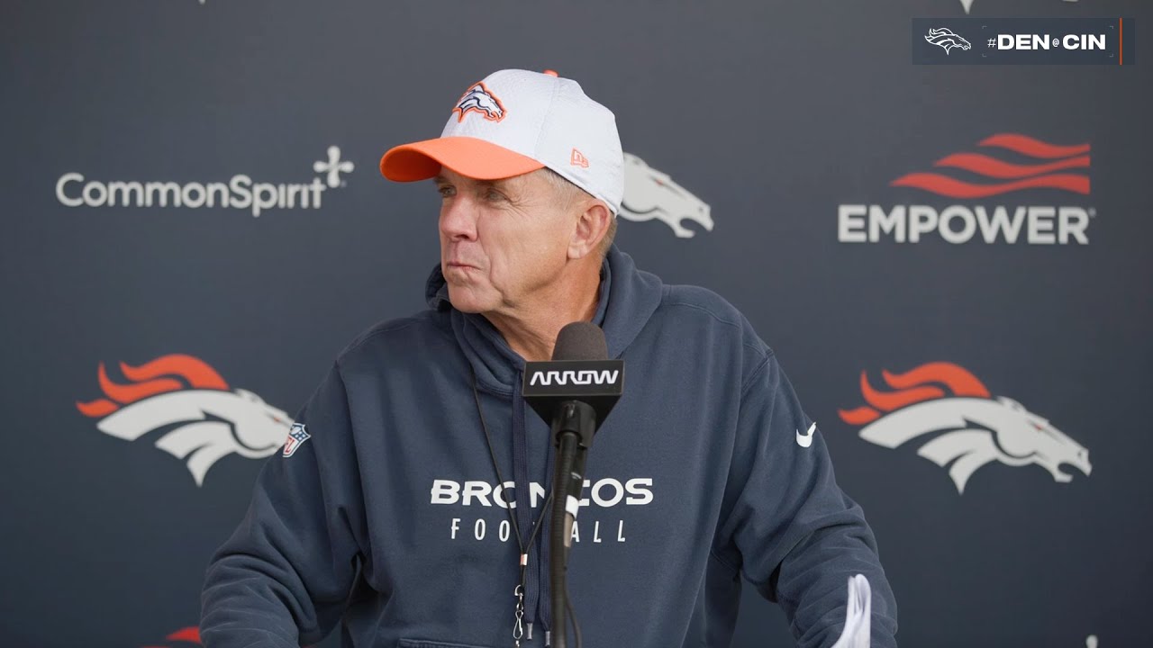 HC Sean Payton on Denver’s final matchups: ‘These are important games’