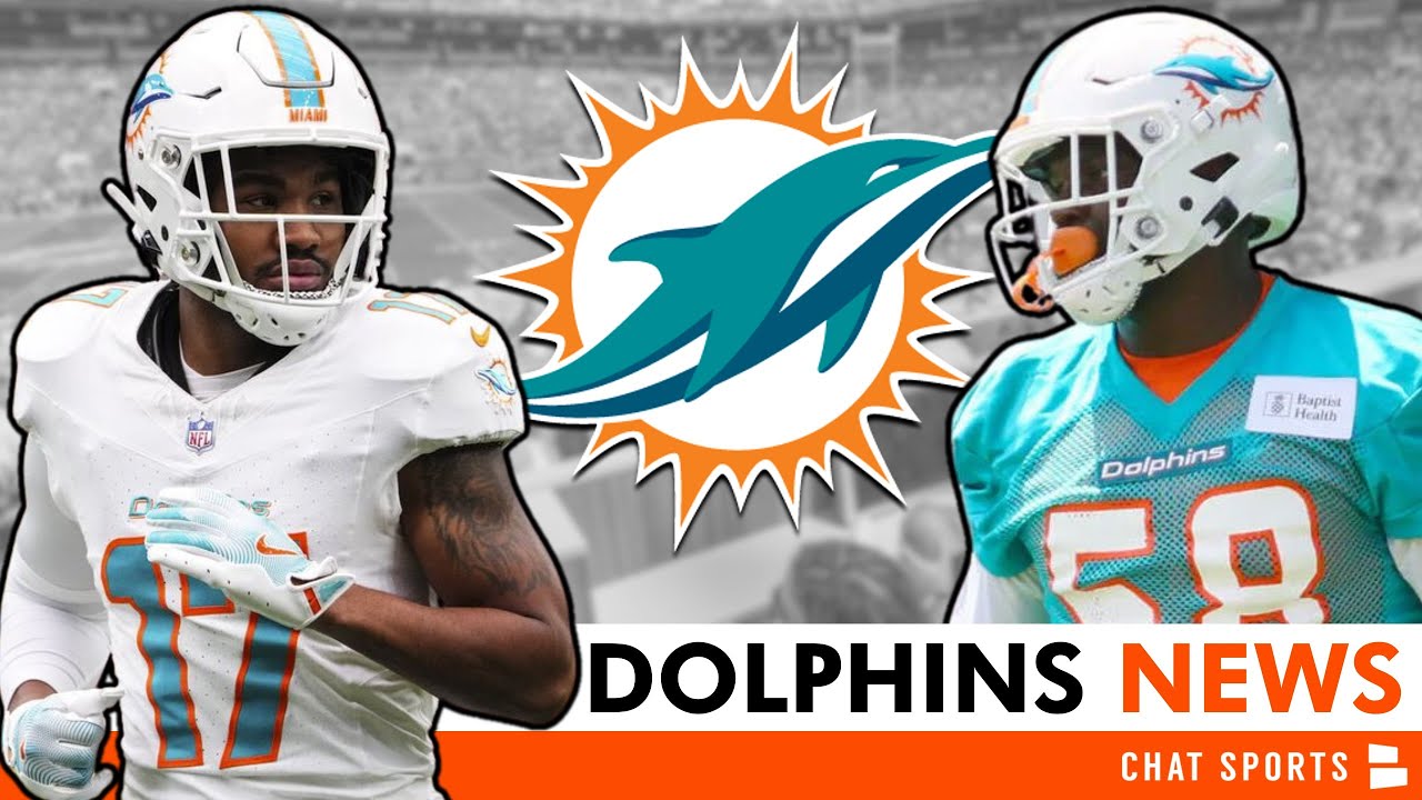 MAJOR Miami Dolphins Injury News On Jaylen Waddle + Shaq Barrett Released! Dolphins News