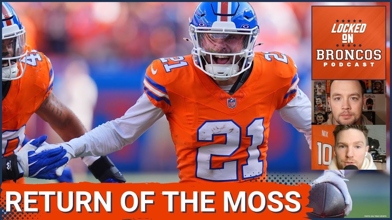 Riley Moss Is BACK As Denver Broncos Hope To Clinch Playoff Spot