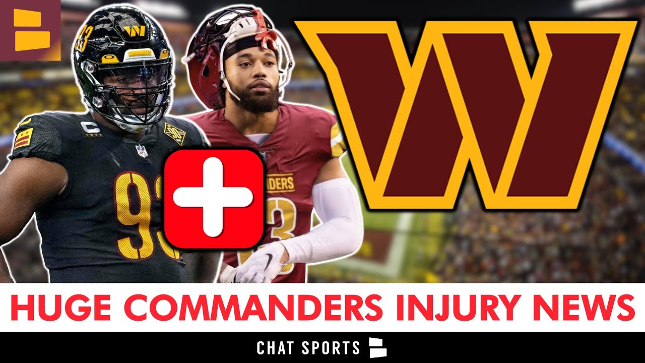 MAJOR Commanders Injury News: Jonathan Allen PLAYING This Week + Marshon Lattimore OUT vs. Falcons